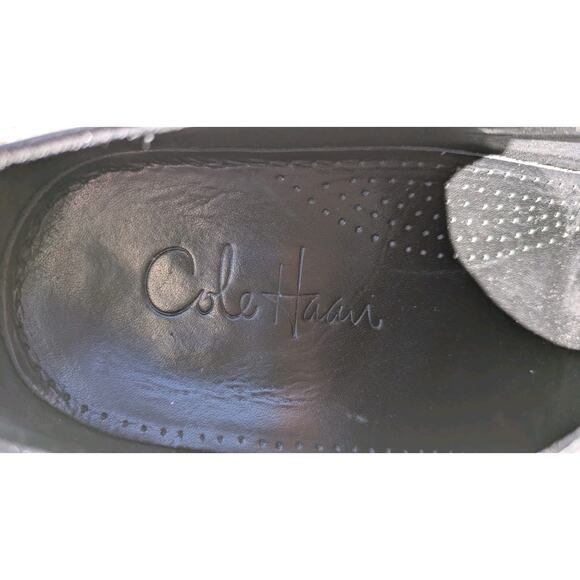 Cole Haan Air Colton Plain Oxford Men 9 M Black Leather Dress Shoe C08894 - Picture 9 of 9